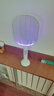 質(zhì)零數(shù)顯電蚊拍充電式強(qiáng)力蒼蠅拍家用滅蚊神器紫光誘蚊自動(dòng)滅蚊小米白 曬單實(shí)拍圖