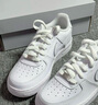 耐克（NIKE）耐克大童女鞋Air Force 1空軍一號(hào)小白鞋低幫板鞋 FV5951-111 曬單實(shí)拍圖