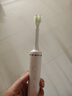 優(yōu)潔電動(dòng)牙刷360度雙旋轉巴氏牙刷成人男女套裝軟毛 白色2個(gè)旋轉刷頭 曬單實(shí)拍圖