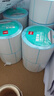 得力（deli）60*40mm 950張*48卷 薄荷海三防熱敏標簽紙 貨物條碼不干膠打印紙 ZG163【適配3寸標簽機720C等】 曬單實拍圖