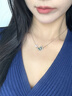 銀暖暖999純銀翡翠玉蝴蝶吊墜項(xiàng)鏈女2025新款老婆七夕情人節(jié)禮物送女友 項(xiàng)鏈+國(guó)檢證書(shū)+米色雙開(kāi)禮盒 曬單實(shí)拍圖