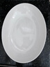 無印良品（MUJI）米瓷 咖喱 意大利粉 碟  盤子碟子餐具  MD7PCC4S 長(zhǎng)26*寬19.5*高5cm 曬單實(shí)拍圖