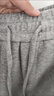 ICH MODE美式慵懶風(fēng)休閑褲女夏季直筒闊腿運(yùn)動(dòng)褲寬松褲子垂墜感男 淺灰色 L 曬單實(shí)拍圖