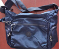 Kipling【七夕禮物】男女新款單肩包斜挎包騎行百納牛角包|GABBIE系列 M-藏藍(lán)色 曬單實拍圖