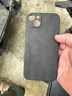 守機工坊 適用蘋果16pro手機殼iphone16Promax羊巴皮親膚手感全包防摔商務(wù)男女款外殼 【靜夜黑】  iPhone 14 Plus (兩個攝像頭) 曬單實拍圖