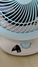 駱駝入夏桌面空氣循環(huán)扇航空渦輪對流冷風(fēng)家用節能輕音臺式大風(fēng)力宿舍小型風(fēng)扇制冷 標準版（不支持搖頭） 曬單實(shí)拍圖