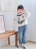 G.DUCKKIDS小黃鴨童裝女童牛仔褲子春秋季2025新款兒童長(cháng)褲女寶寶洋氣直筒褲 圖片色 90 建議80-90cm1歲半-2歲 曬單實(shí)拍圖