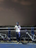 WEST BIKING西騎者自行車頭盔一體成型山地公路車休閑通勤透氣安全帽 黑色 曬單實拍圖