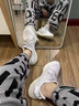 H8奢椰子鞋350滿天星鞋子男鞋2025新款透氣網(wǎng)面莆田休閑運(yùn)動(dòng)跑步鞋 白滿天星（BT版本） 42 曬單實(shí)拍圖