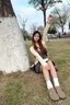 CAMILA KSENIA爆款勃肯鞋女士2025年新款秋季時(shí)尚品牌軟底鞋子復古平底百搭單鞋 卡其色 37 曬單實(shí)拍圖