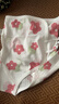 童泰（TONGTAI）嬰兒上衣夏季純棉衣服初生寶寶和尚服滿月服和服提花粉色52cm 曬單實拍圖