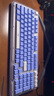羅技（Logitech）ALTO KEYS K98M 琥珀系列 AI客制化無線機械鍵盤 熱插拔大理石軸 藍紫色 曬單實拍圖