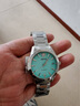 范思哲（VERSACE）瑞士手表女士夜光機械表生日禮物送女友VESCA0324-35MM冰藍 曬單實(shí)拍圖