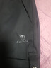 駱駝（CAMEL）休閑戶外登山褲男防潑水直筒工裝褲 J14CA6L6645 幻影黑 L 曬單實(shí)拍圖
