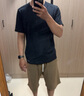 迪卡儂短袖速干衣男訓(xùn)練寬松半袖上衣運(yùn)動(dòng)t恤男RUNM25013925黑色T恤XL 曬單實(shí)拍圖