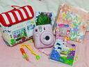 富士FUJIFILM instax mini12立拍立得相機3英寸相紙一次成像旅游相機禮盒 淺櫻粉【影像花室套裝~含相機包+相冊+相框】 相紙組合套餐一【含標配+白邊相紙20張+周邊配件】 曬單實拍圖