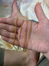 周大福麻花鏈 足金黃金素鏈項(xiàng)鏈(工費(fèi)460)45cm 約8.8g EOF1128 曬單實(shí)拍圖