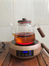 KDISV德國煮茶器新款加厚防爆玻璃蒸煮一體煮茶壺燒水壺電陶爐茶具玻璃煮茶壺家用套裝高硼硅大容量 1.2L[蒸煮一體]經(jīng)典黑爐側把壺 電陶爐煮茶器泡茶蒸煮燒水壺功夫 曬單實(shí)拍圖
