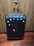 新秀麗（Samsonite）萬向輪貝殼箱拉桿箱密碼鎖時尚行李箱旅行箱單拉桿V22 香檳色 25英寸 曬單實拍圖