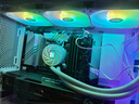 Thermalright(利民) AQUA ELITE 360 WHITE ARGB 一體式水冷散熱器日蝕幻彩光效 ARGB冷頭 AE360 WHITE ARGB 曬單實拍圖