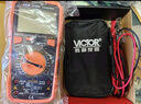 勝利儀器（VICTOR）四位半數字萬(wàn)用表高精度家用智能防燒萬(wàn)能表電工專(zhuān)用          VC9807A+【電導測量 低通濾波】 官方標配 曬單實(shí)拍圖