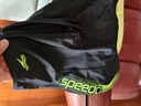 速比濤（Speedo）泳褲男大標(biāo)logo系列專業(yè)訓(xùn)練抗氯速干經(jīng)典及膝游泳褲 鮮黃色 38 曬單實(shí)拍圖