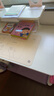 青節學(xué)生兒童學(xué)習桌椅書(shū)桌椅可升降兒童大白書(shū)桌Free桌3.0家用 1.2*0.6米Free桌+書(shū)架-手搖升降 曬單實(shí)拍圖
