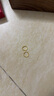 行金銀中黃金耳圈 999足金光圈養(yǎng)耳耳圈計(jì)價(jià) 精美禮物送老婆 女友紀(jì)念日禮 光圈耳圈 克重約1g 多退少補(bǔ) 曬單實(shí)拍圖