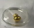 周大生黃金投資金豆足金吉祥小福豆送女生節(jié)日禮物 金愛心1g 曬單實拍圖