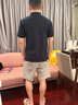 beanpole濱波【涼感】2025春夏新款男士索羅娜涼感T恤polo衫 藏青色 M 175/92A 曬單實拍圖