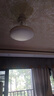 歐普（OPPLE）風扇燈吊扇燈24瓦LED照明低噪音餐廳臥室吊燈燈具包安裝 冰風白 曬單實拍圖