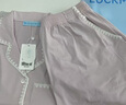 幸棉【祝緒丹同款】貝殼刺繡短袖睡衣女款2025新款夏季家居服套裝 曬單實(shí)拍圖
