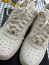 耐克NIKE板鞋女空軍一號(hào) AIR FORCE 1運(yùn)動(dòng)鞋F(xiàn)V3654-111帆白38.5 曬單實(shí)拍圖