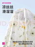 都市麗人女士睡衣吊帶裙套裝春夏睡衣仿真絲家居服印花寬吊帶睡裙2H4401 曬單實(shí)拍圖
