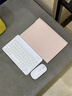 GOMI適用Redmi Pad Pro保護套12.1英寸帶鍵盤(pán)鼠標紅米k pad/padse保護殼小米平板7pad外殼磁吸支架套裝 櫻花粉+【背光】白鍵盤(pán)+白鼠標 紅米Redmi Pad Pro(12 曬單實(shí)拍圖