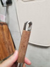 炊大皇（COOKER KING） 304不銹鋼漏勺線漏花梨木手柄漏勺網(wǎng)漏撈瀝油撈菜撈面 304花梨木線漏【中號(hào)】 曬單實(shí)拍圖