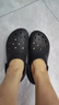 卡駱馳（crocs）經(jīng)典云朵clog洞洞鞋女鞋戶(hù)外涼鞋拖鞋厚底涼拖 206750-001 W7 曬單實(shí)拍圖