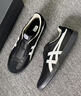 Onitsuka Tiger鬼塚虎德訓懶人鞋男女 懶人運動休閑鞋TOKUTEN SLIP-ON 黑色 41.5 曬單實拍圖