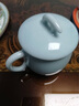 FANCYCHIC青瓷春夏秋冬四季杯陶瓷茶具茶杯帶蓋辦公杯泡茶杯情侶杯水杯 弟窯粉青 曬單實拍圖
