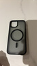 綠聯(lián) 適用iPhone15手機(jī)殼 蘋(píng)果15磁吸殼 MagSafe保護(hù)套 無(wú)線充電 防摔抗指紋防磨防震超薄 磨砂黑色 曬單實(shí)拍圖