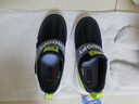 SNOOPY史努比童鞋兒童跑步鞋網(wǎng)布透氣小白鞋男女童運動(dòng)鞋3804黑綠30 曬單實(shí)拍圖