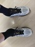 美津濃（MIZUNO）25年新款 WAVE ACE 春夏緩震回彈透氣跑鞋通勤休閑鞋 04/冷灰/黑/銀 41 (265mm) 曬單實拍圖