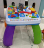 費(fèi)雪（Fisher-Price）學(xué)習(xí)桌六面盒嬰兒早教小火車男女孩0-3歲兒童玩具滿月新年禮物 多功能小狗皮皮學(xué)習(xí)桌DWN37 曬單實(shí)拍圖