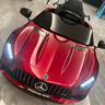 樂威普奔馳授權(quán)兒童電動(dòng)車四驅(qū)遙控車小孩四輪寶寶禮物玩具汽車可坐人 曬單實(shí)拍圖