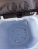 小鴨牌【官方店】半自動洗衣機(jī)迷你小型波輪大容量租房宿舍家用雙桶雙缸分區(qū)脫水甩干老式強(qiáng)力去污 8.5KG【洗5.5+脫3.0+強(qiáng)勁電機(jī)全國聯(lián)?！?曬單實(shí)拍圖