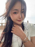 三生三世銀手鏈女輕奢小眾999純銀手鏈轉(zhuǎn)運珠七夕節(jié)送女友禮物 三生三世手鏈+證書+專柜禮盒 按件出售 曬單實拍圖