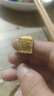 喜緣祥珠寶足金999招財進寶黃金戒指奢華男士戒活口大氣金戒指七夕禮物 金重15.70g 曬單實拍圖