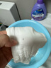 Babyprints 尿布褲嬰兒紗布一體式新生兒可水洗戒子兜尿片抑菌率>99%5條裝 曬單實(shí)拍圖