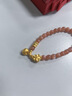 奢贊999足金胖福小金坨黃金手鏈女款桃花小蠻腰金坨坨太陽(yáng)石串珠手串 【足金】1.6-1.7g 太陽(yáng)石手鏈 曬單實(shí)拍圖
