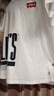Levi's 李維斯男童短袖夏季兒童上衣休閑童裝短T 奶白 160 /76 【建議身高152-158cm】 曬單實(shí)拍圖